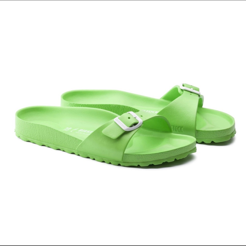 Neon green Madrid Birkenstock